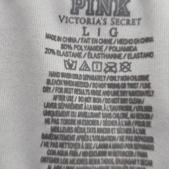 PINK Victoria's Secret: The Luxe Retreat Bikini Bottom, Army Green & Black - L - Picture 4 of 5